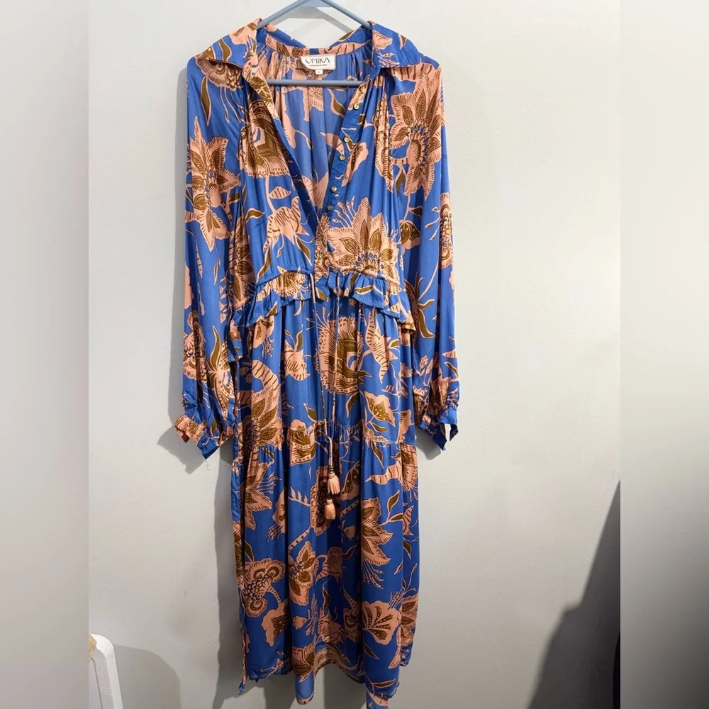 Omika Faye Midi Dress Womens Size S - Picture 2 of 5